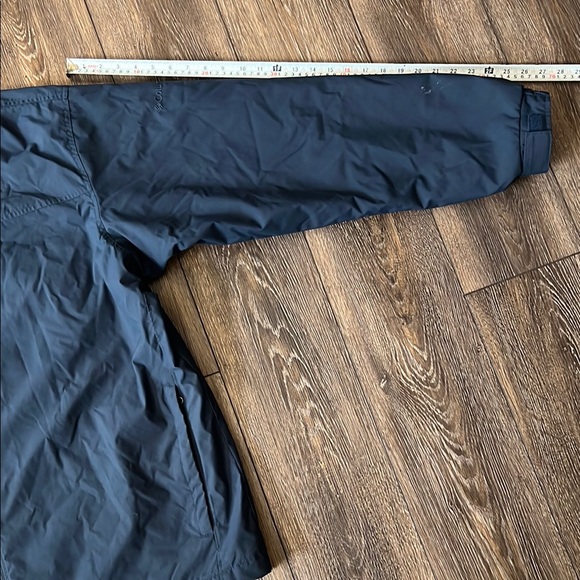 VTG Columbia Full Zip Fleece Lined Nylon Jacket Mens Size 2XL Blue Zip Pockets - Picture 15 of 16